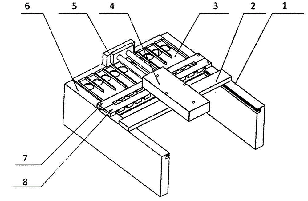 Device for separating button cells at equal intervals and loading button cells in plate