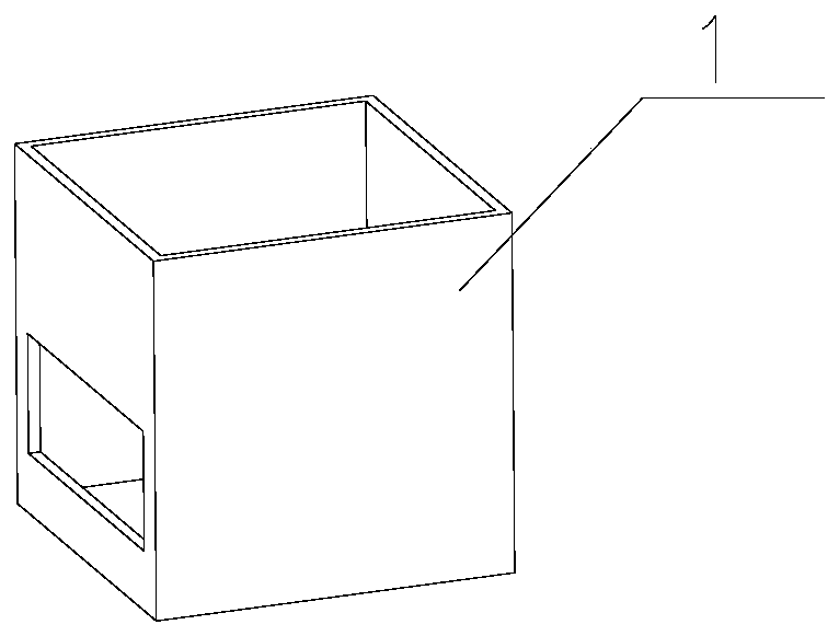 Sand box type jacking structure