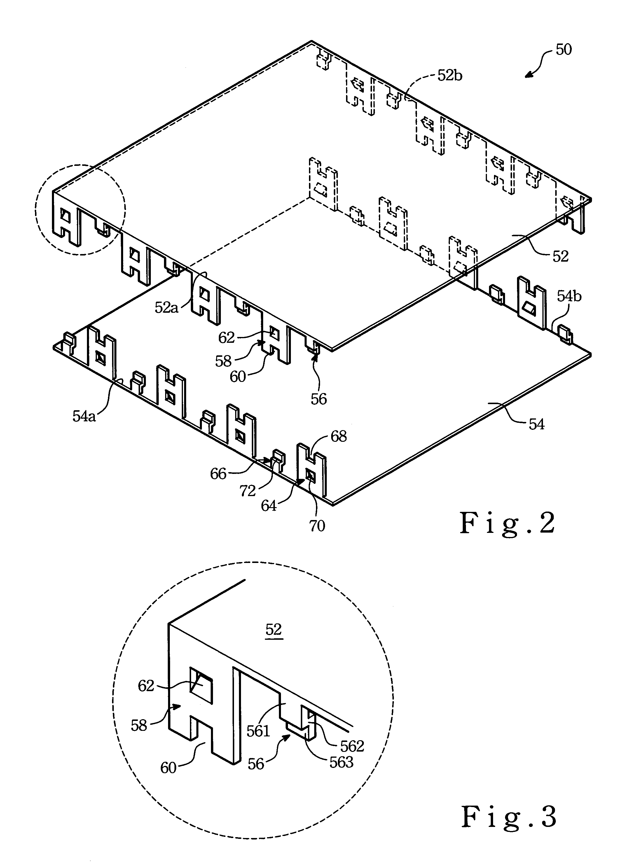 Shielding device for an electronic apparatus