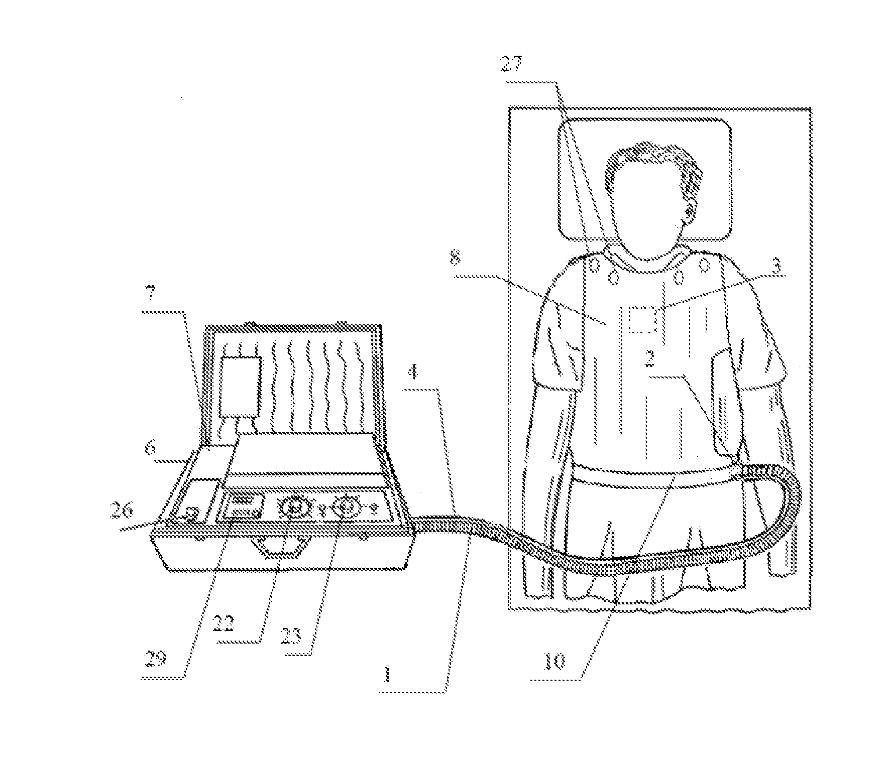 Electromagnetic powered sputum excretion system