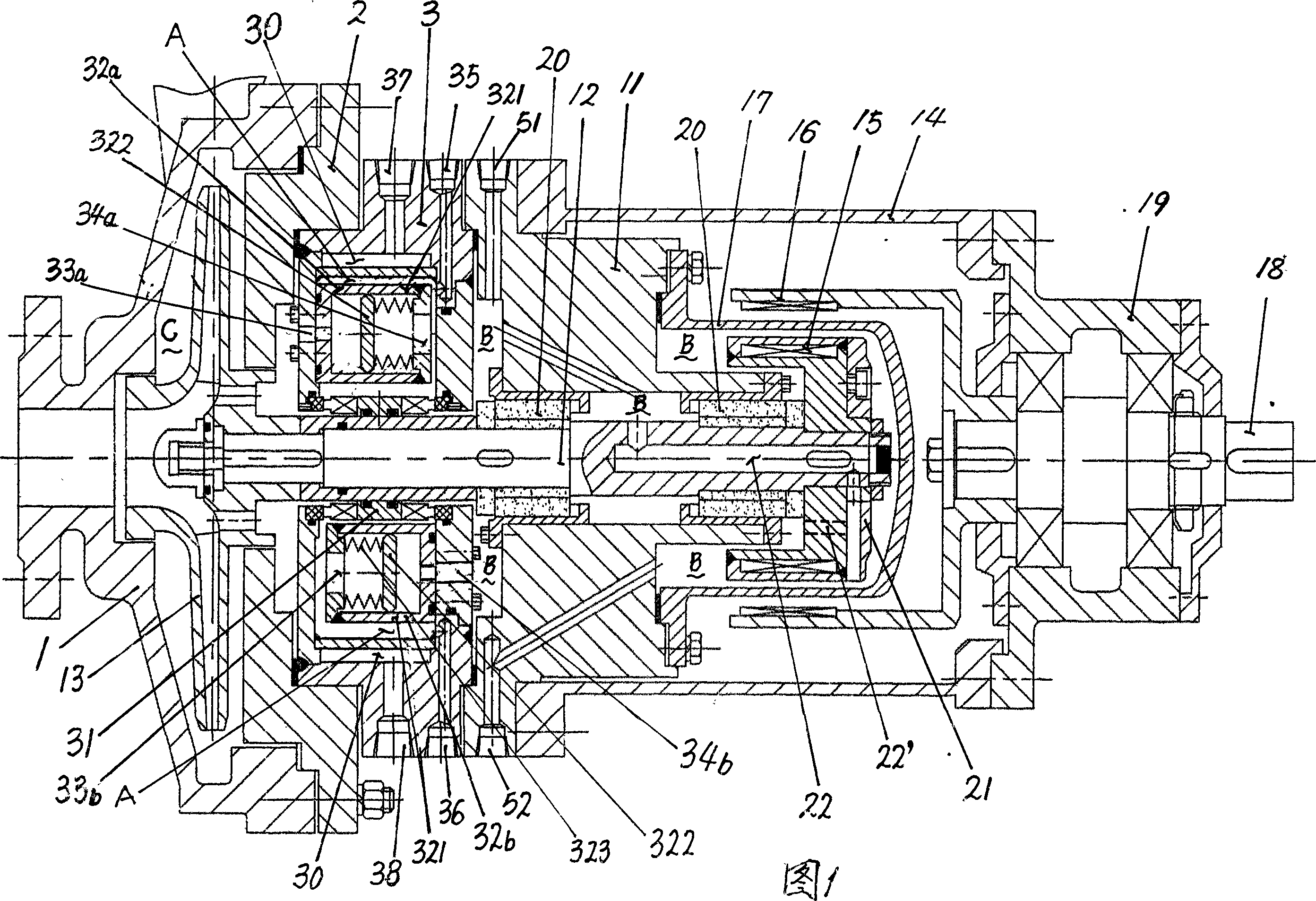 High performance magnetic pump