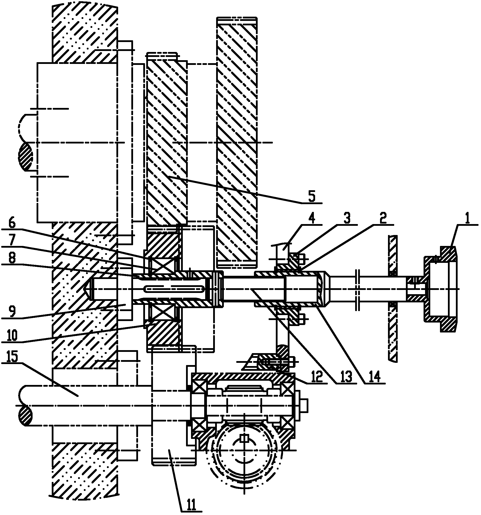 Inking roller clutch device