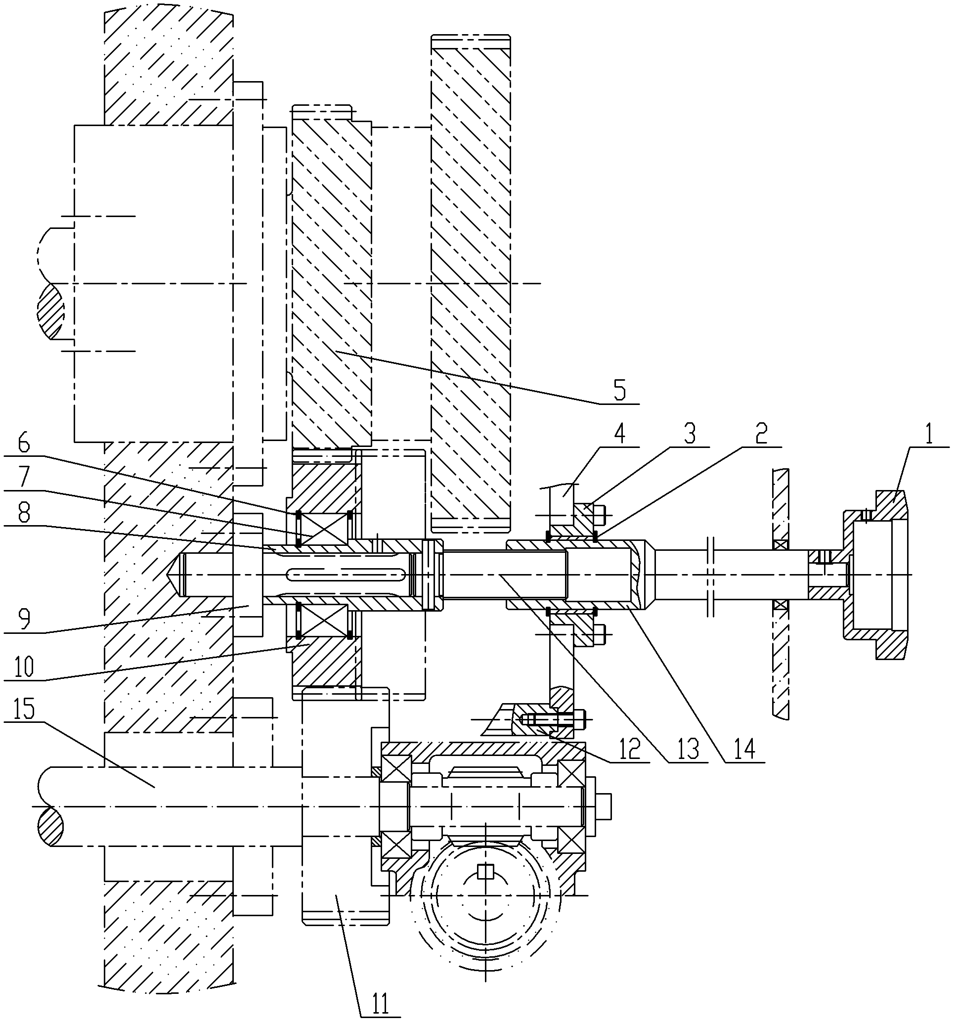 Inking roller clutch device