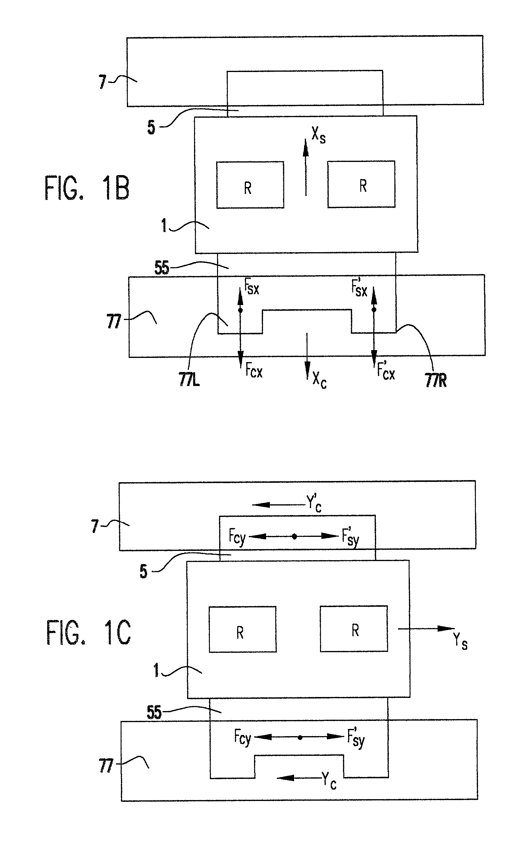 Reticle stage with reaction force cancellation