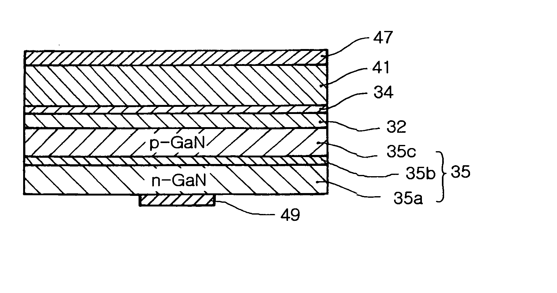 Vertical GaN light emitting diode and method for manufacturing the same