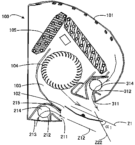 A wall-mounted air conditioner