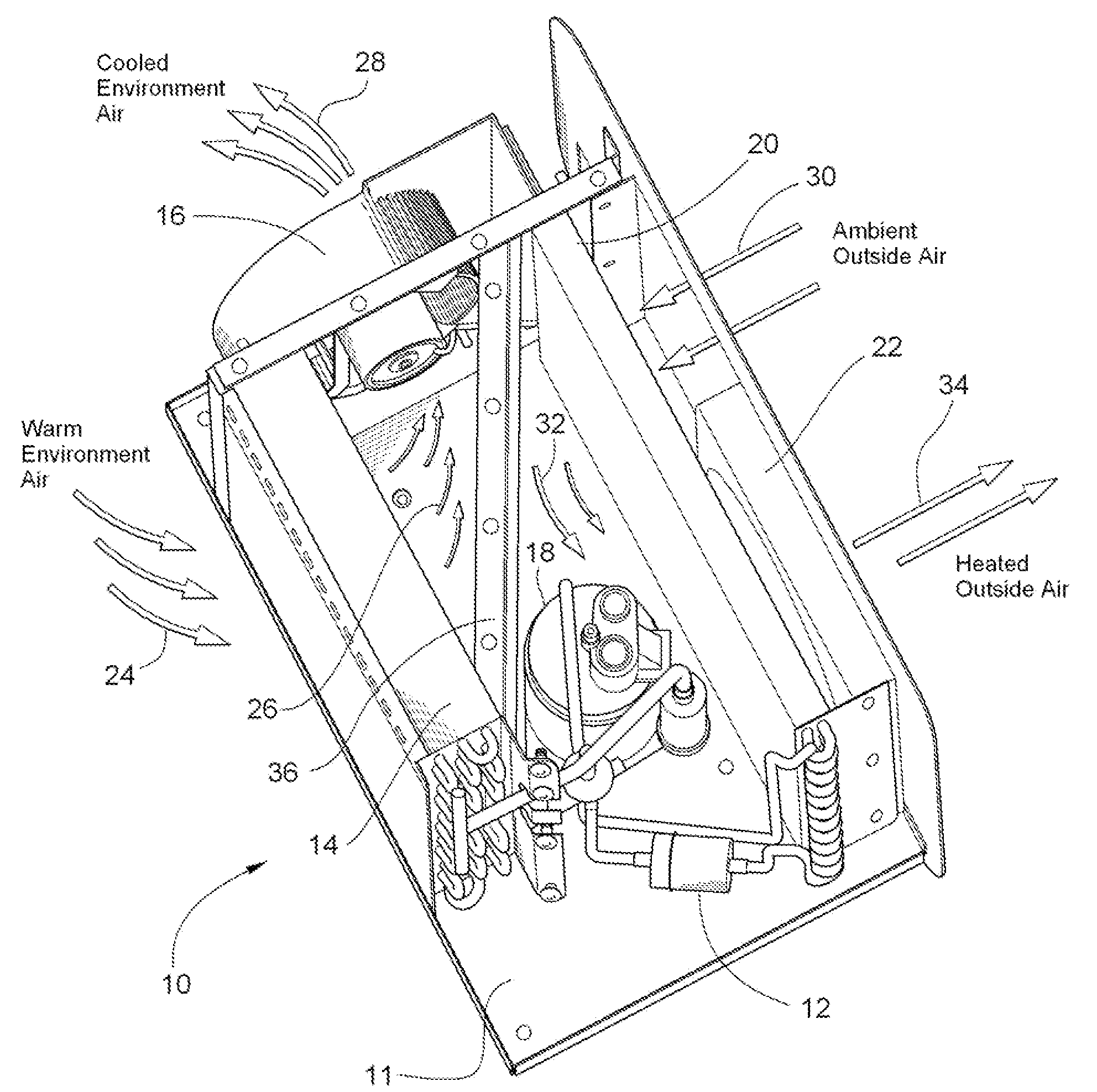 Truck Electrified Engine-Off Air Conditioning System