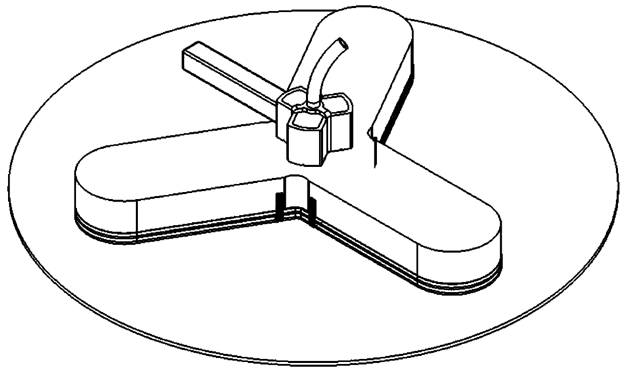 Electrostatic adsorption pneumatic soft gripper