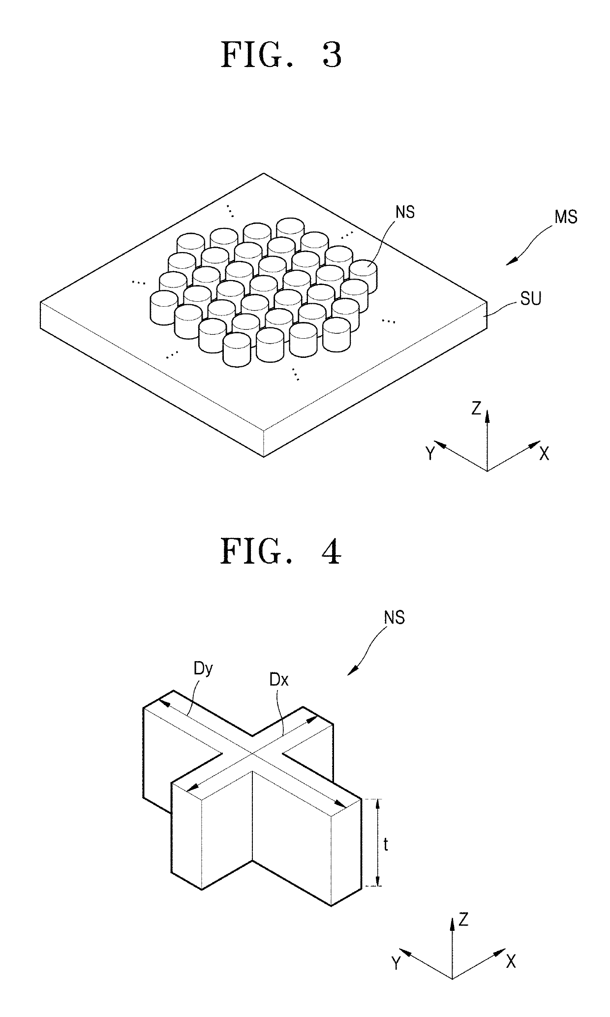 Meta projectors and electronic apparatuses including the same