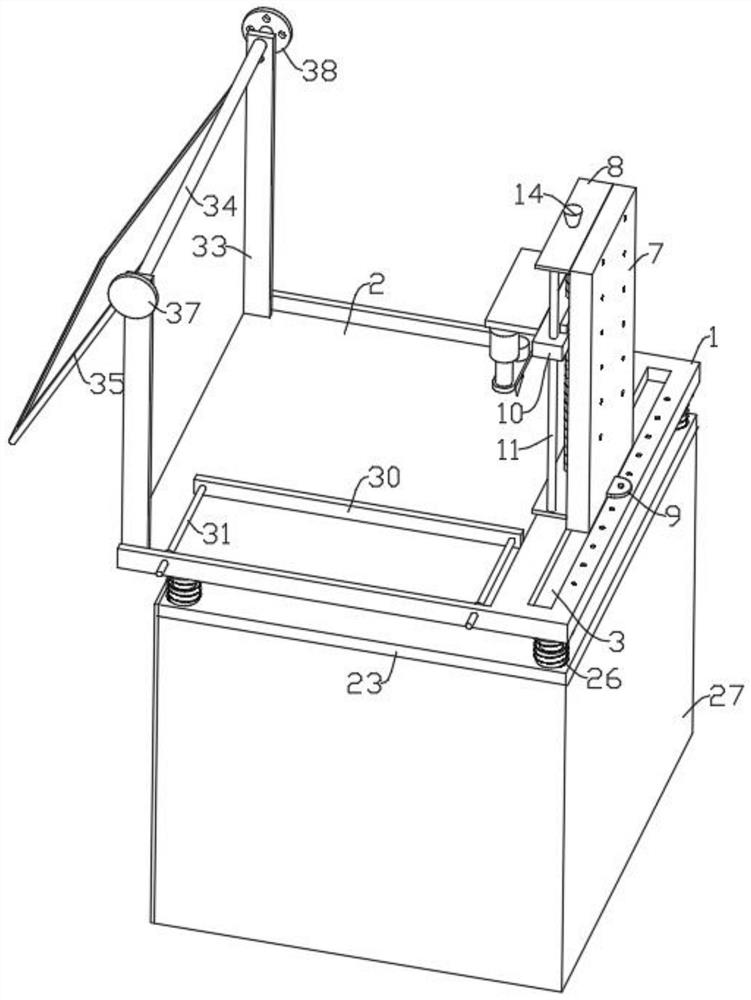 Optical glass rod grooving machine