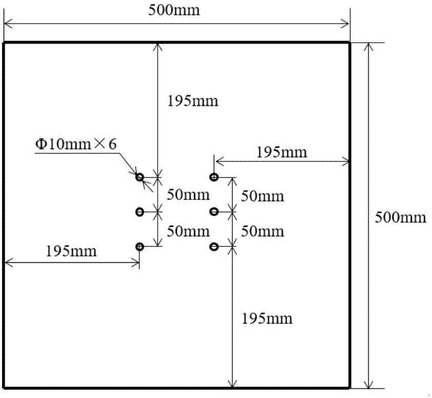 Monitoring method for corrosive damage of hole edge of aluminum alloy porous structure