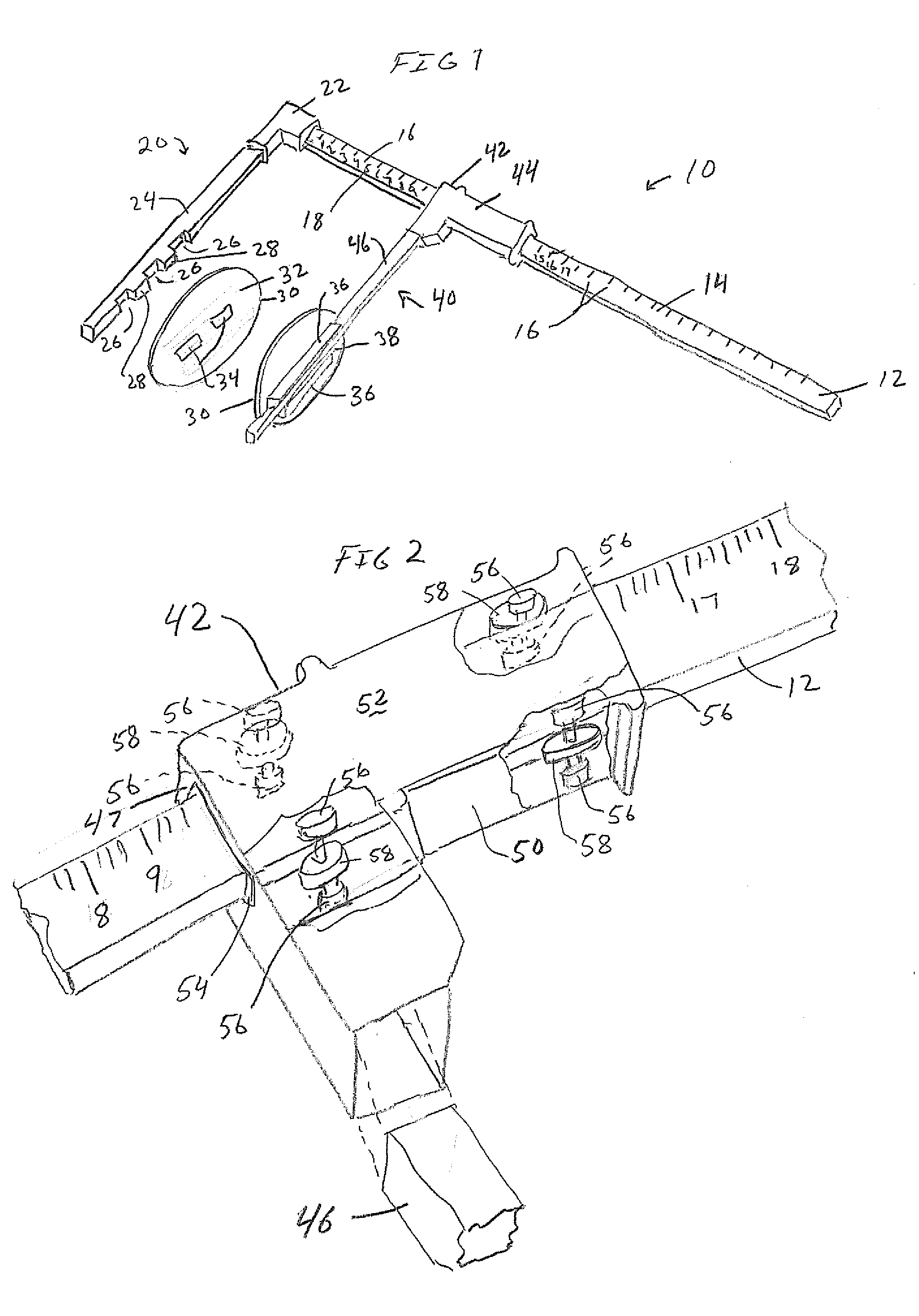 Linear measurement apparatus and method