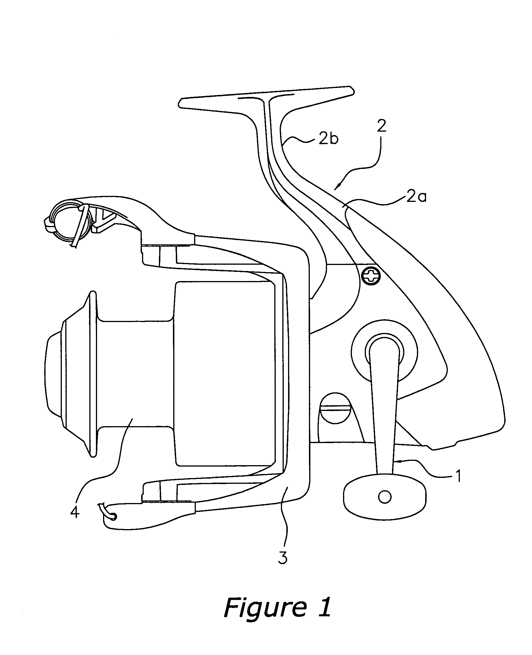 Gear mounting structure for fishing reel