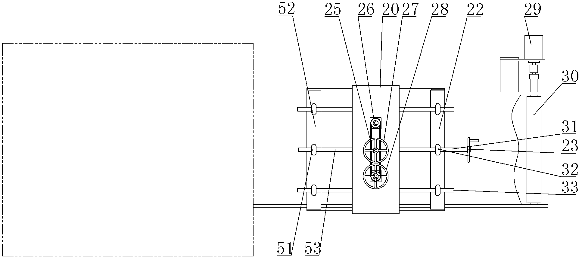 Device and method for detecting foreign fibers in raw cotton