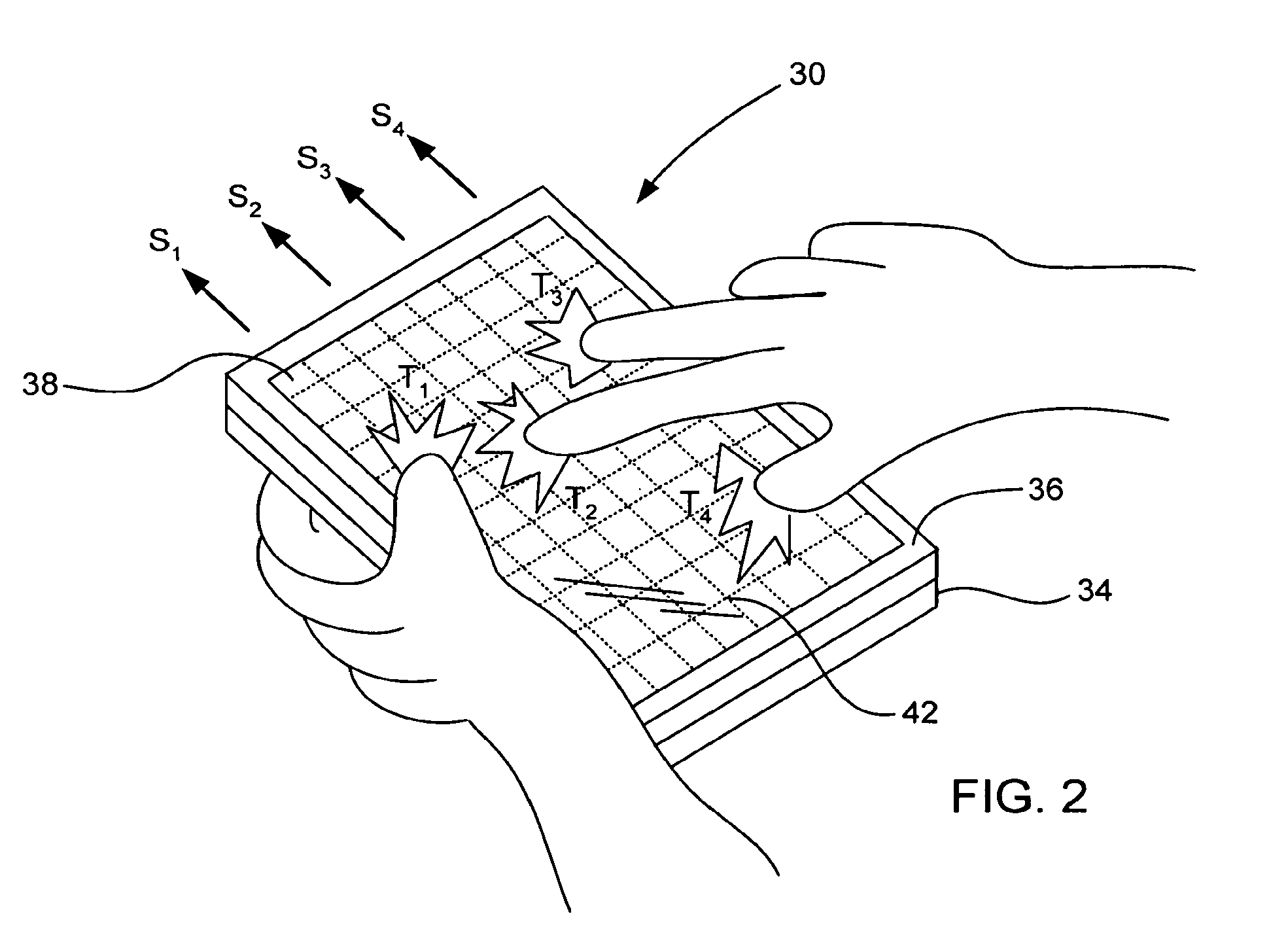 Multipoint touchscreen