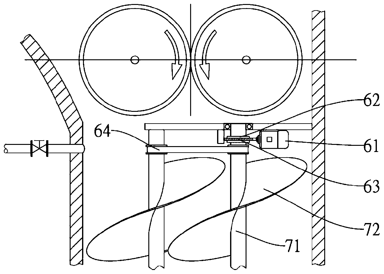 Equipment specially used for filling seedling growing plate of salt-tolerance rice with mud