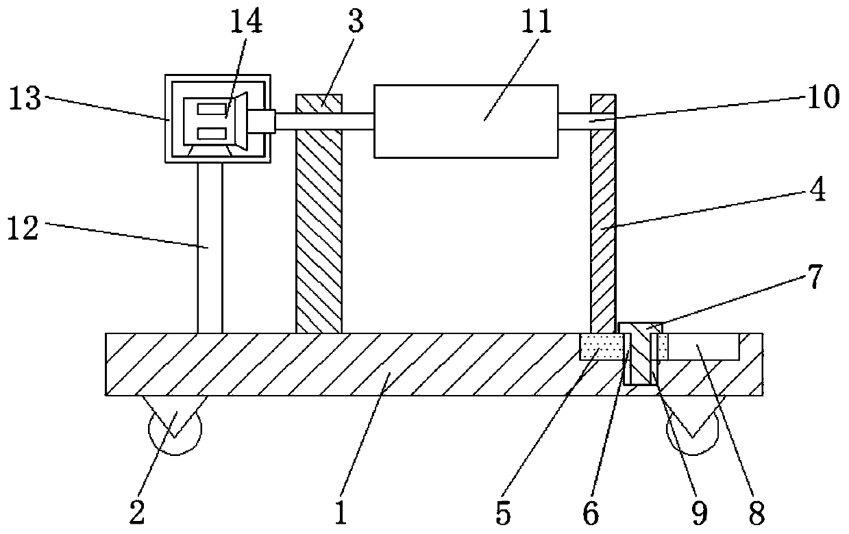 An easy-to-clean waste cable recovery device for electric power engineering