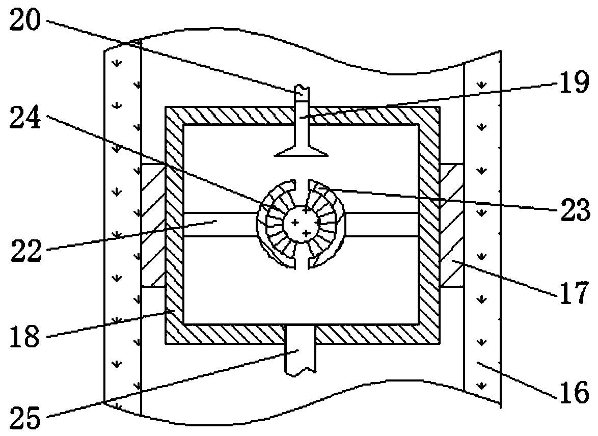 An easy-to-clean waste cable recovery device for electric power engineering