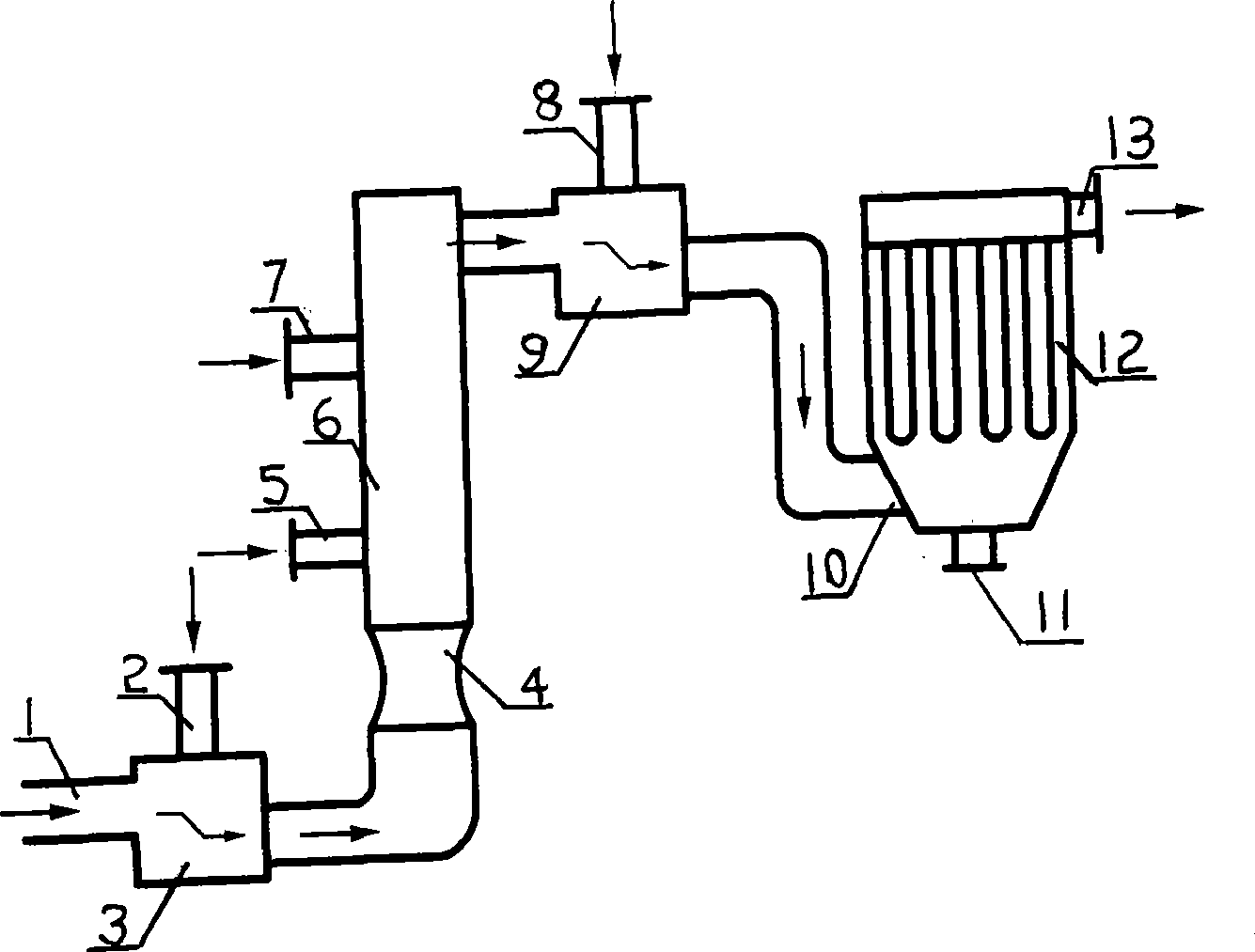 Integrated control method capable of simultaneously removing inhalable particles and heavy metal from fire coal