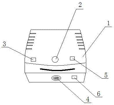 Wall-mounted temperature and humidity transmitter with mosquito repelling function and illumination system