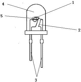 Method for manufacturing white light LED product with uniform light spots and white LED product