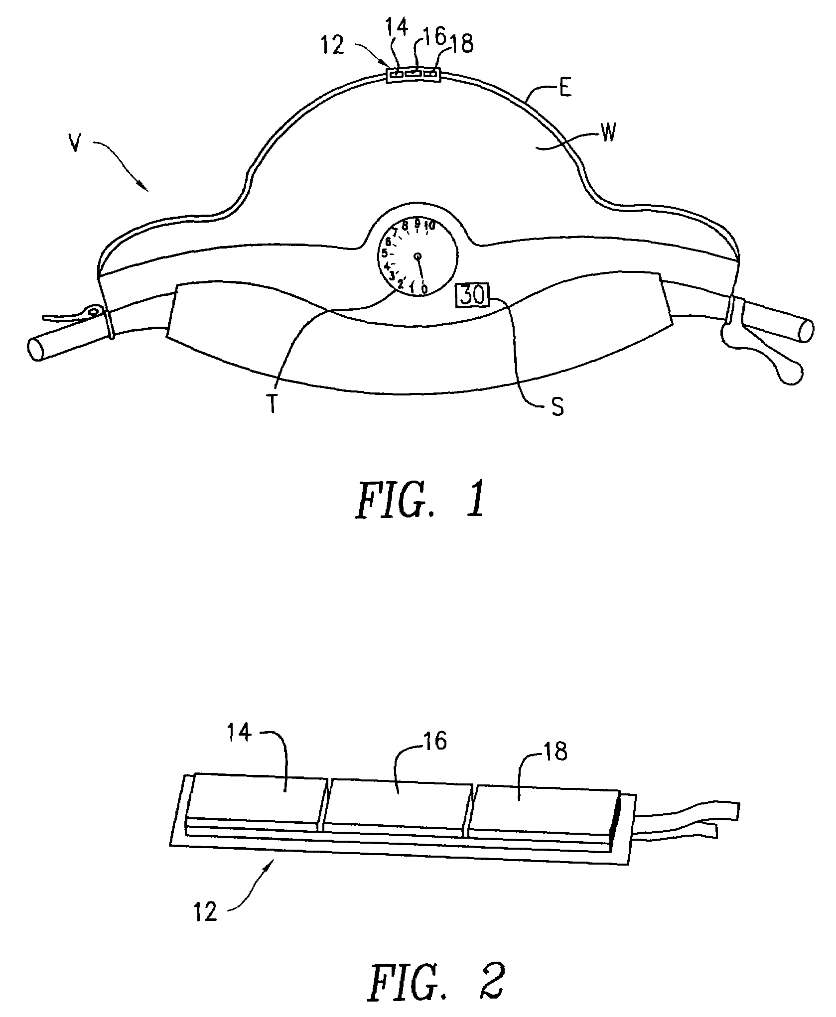 Heads-up speed display for vehicles