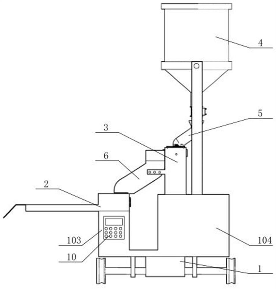 A bacteria adding device for the production of bio-organic fertilizer