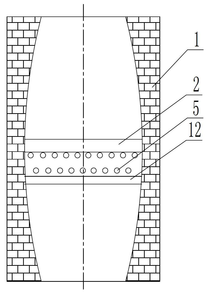 Continuous production method of undercalcined magnesia kiln