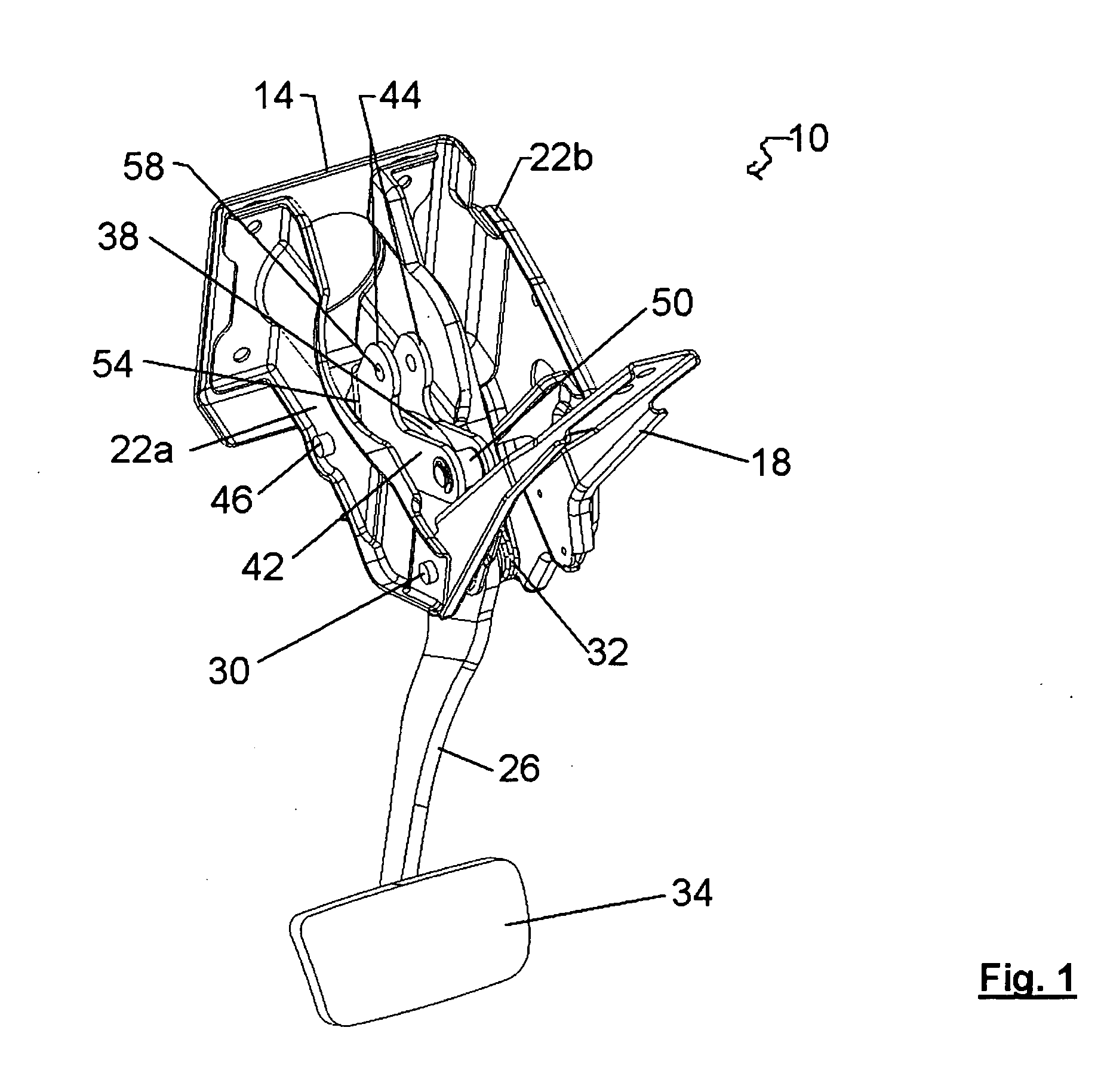 Variable rate control pedal