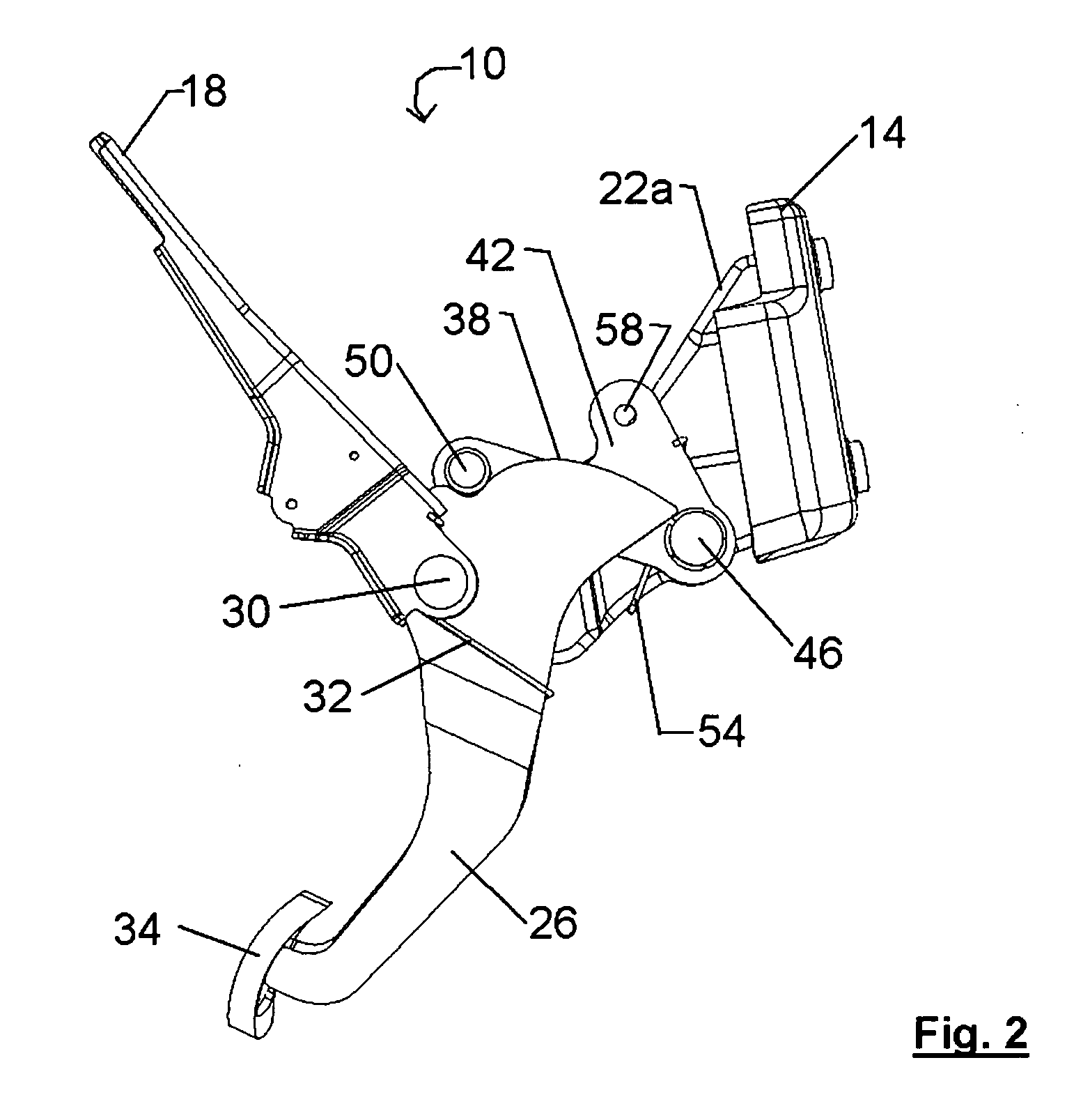 Variable rate control pedal