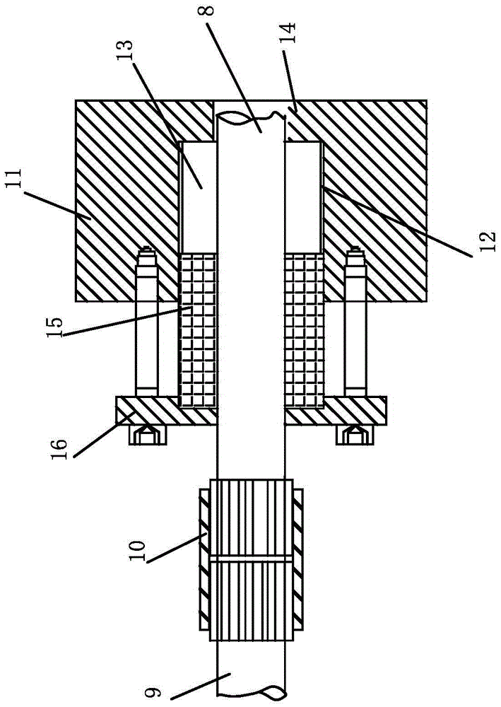 Special extrusion machine for producing edible conveying special monofilaments