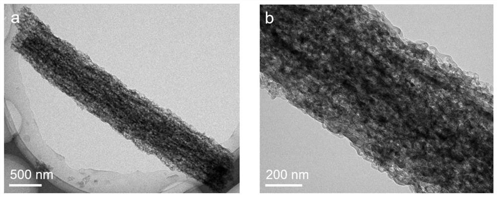 Porous carbon-based nanofiber thin film material loaded by metal monatomic and metal derivative thereof as well as preparation method and application thereof