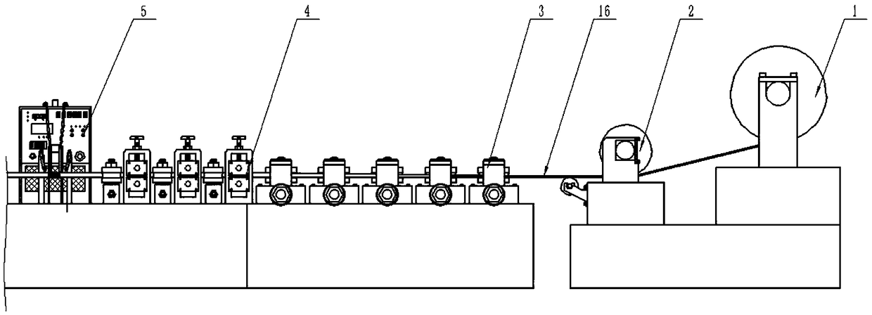 Pipe inner wall positioning and cooling device and method