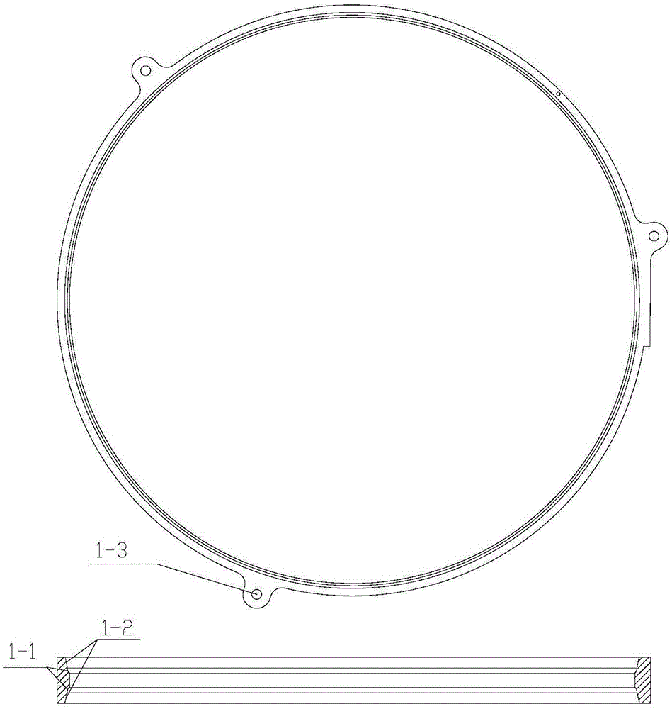 High-precision high-rigidity space camera filter switching mechanism