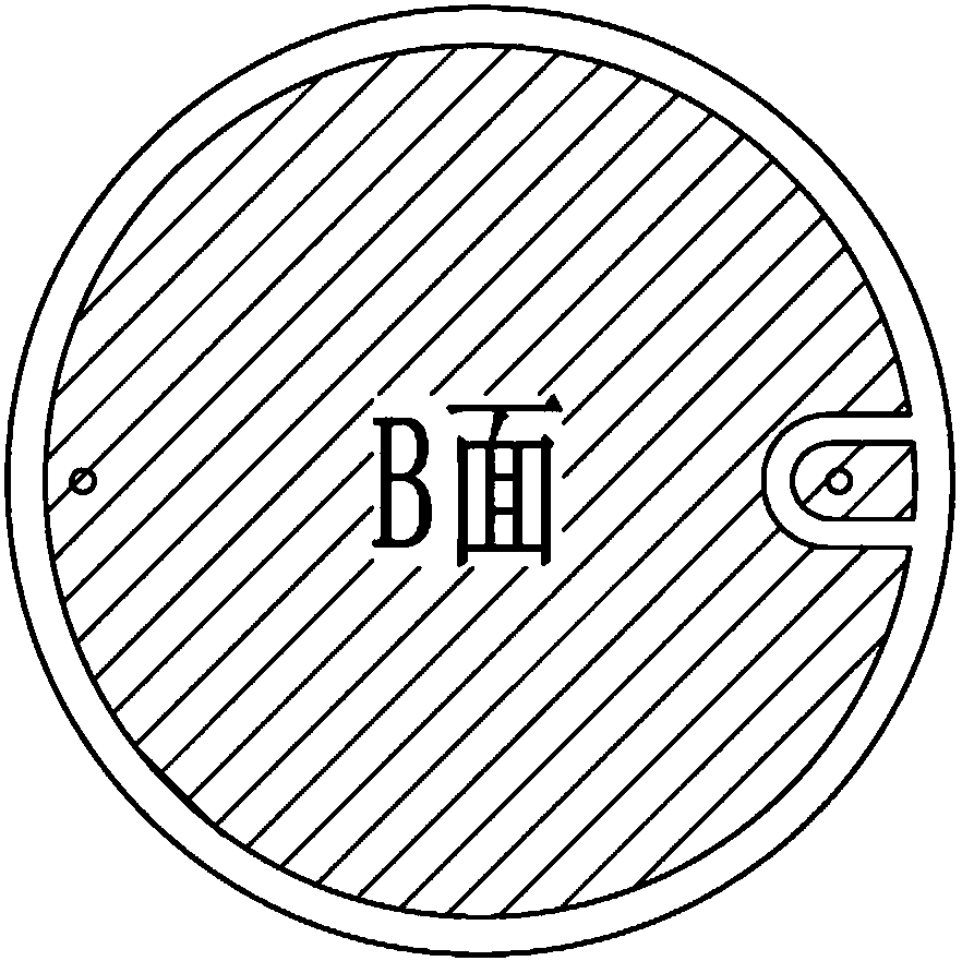 Double-layer piezoelectric ceramic electroacoustic component and preparation method thereof