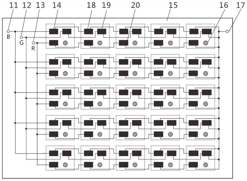 A method for efficiently detecting dead pixels of small-pitch COB display modules