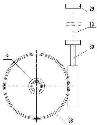 Centering and clamping device for internal surfaces of sleeve workpieces