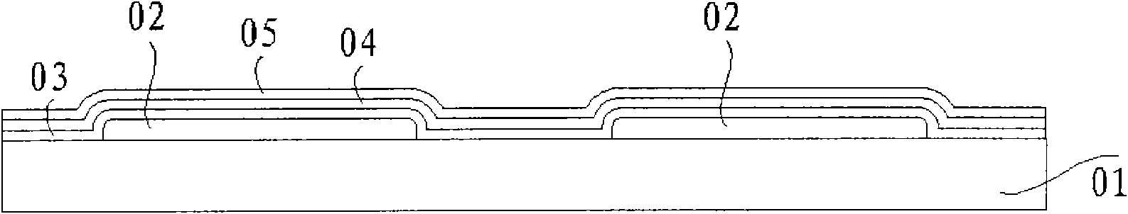 Film packaging method of organic light-emitting device