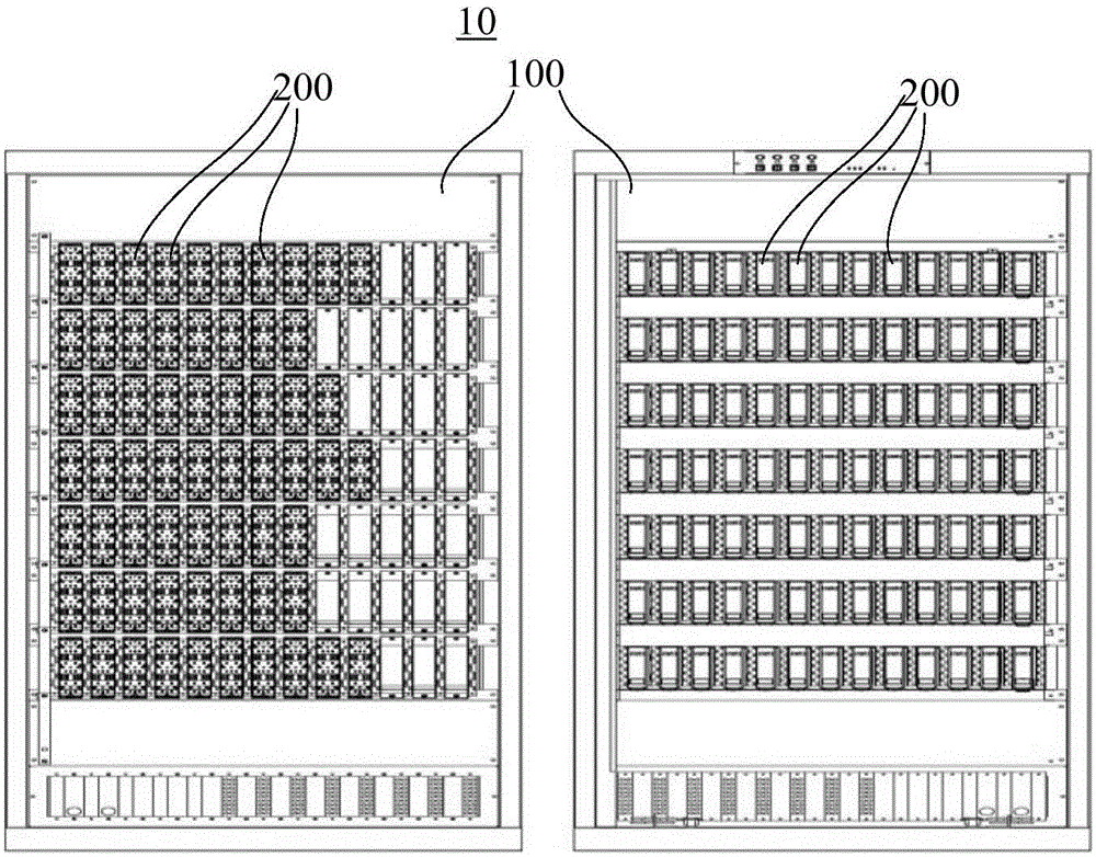 Signal monitoring anti-thunder distribution cabinet and signal collection system