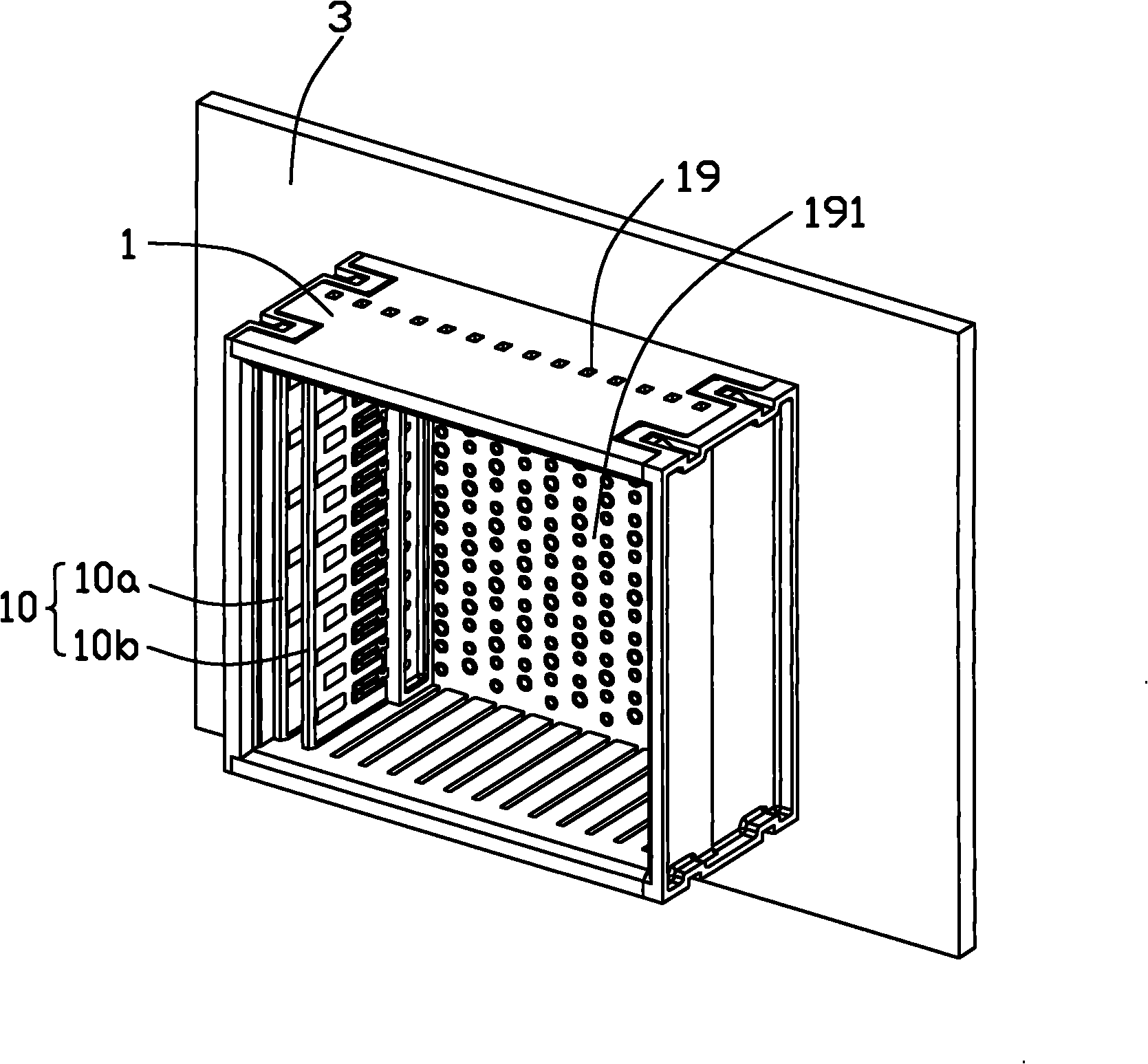 Electric connector and its terminal arrangement