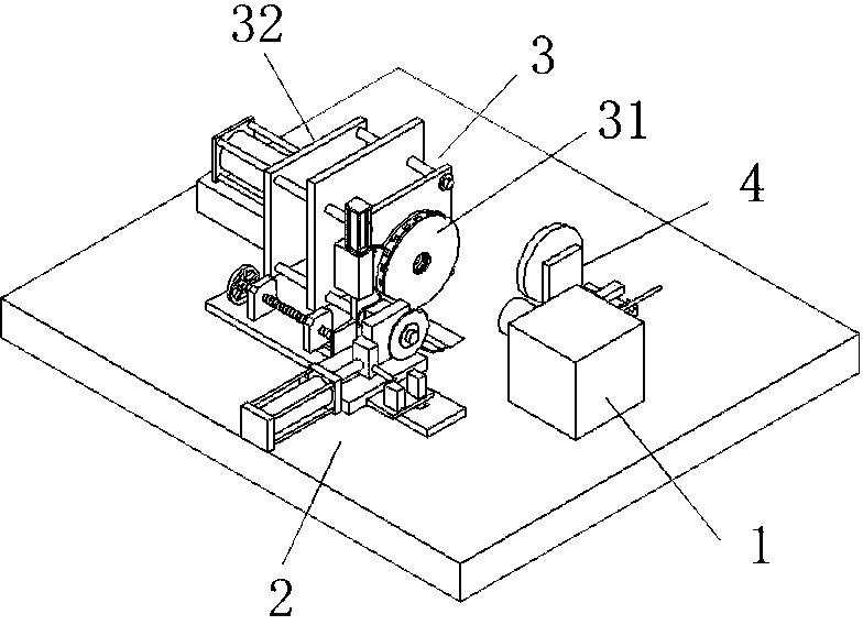 Rotor wire end merging and cutting-off all-in-one machine