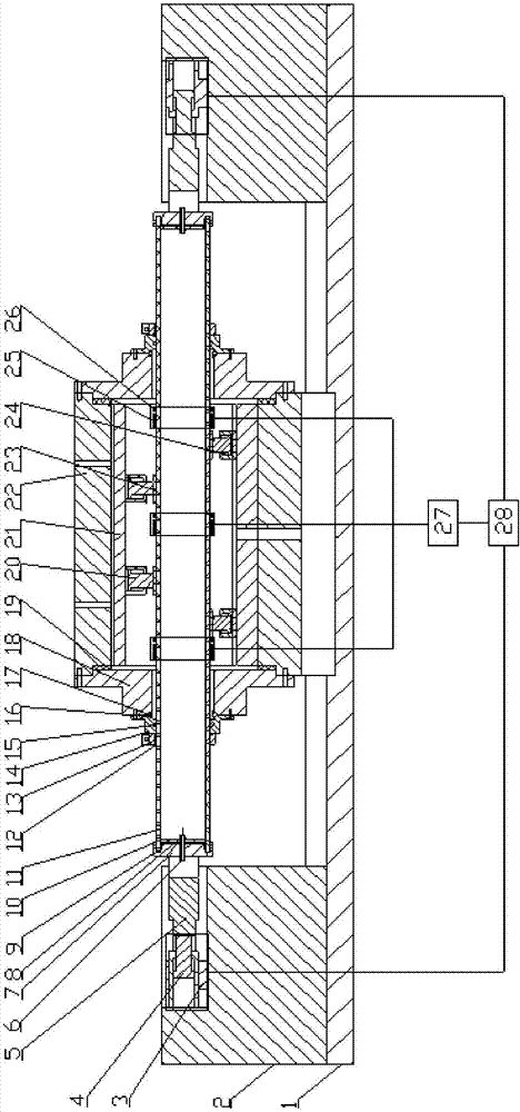 Experimental device for comprehensive testing of marine pipeline mechanical properties