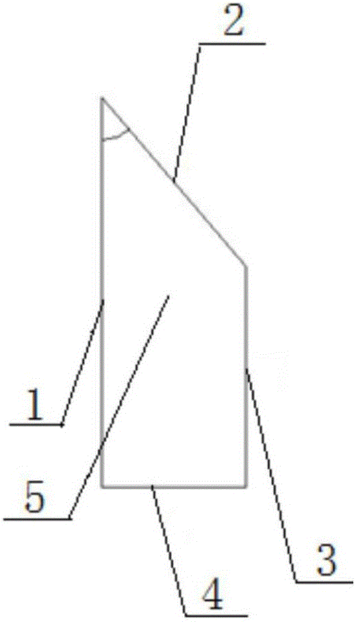 Ridge prism cemented component production technology and fixture thereof