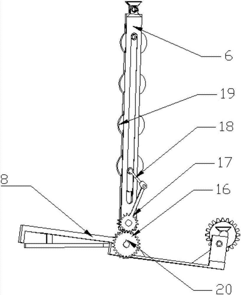 Lower-limb multiple part rehabilitation chair