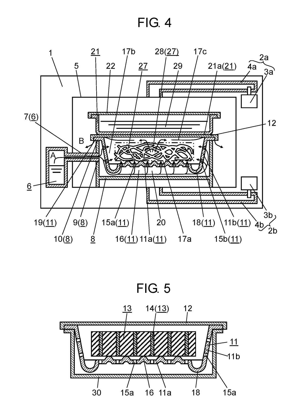 Heating cooker provided with cooking container