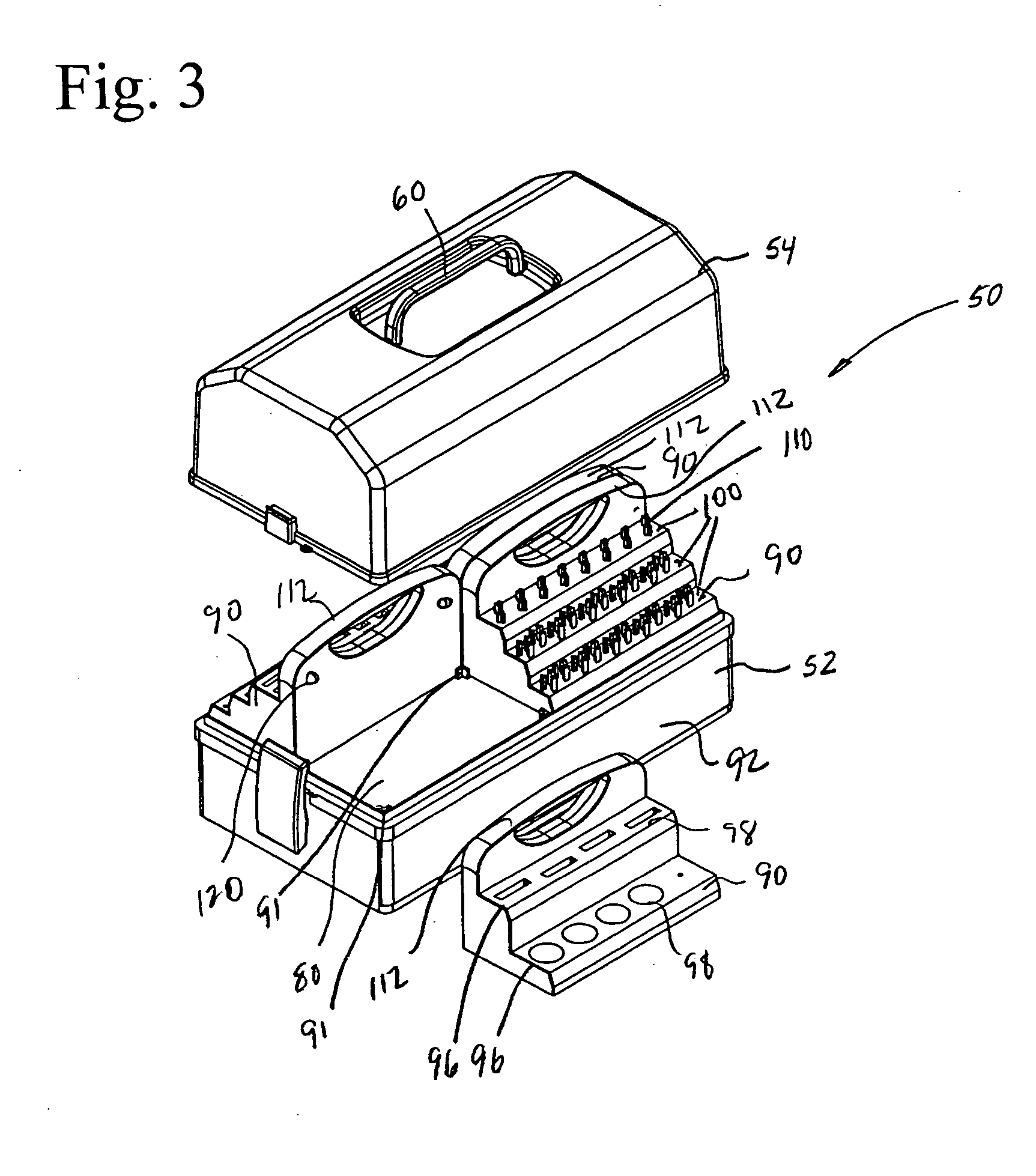 Rotary tool case