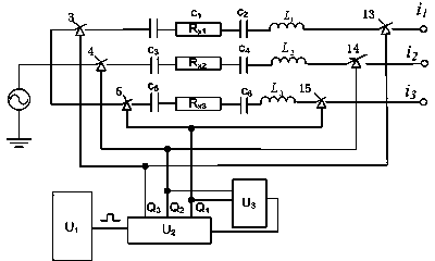 Non-contact type conductive measurement device and method for phase content of gas-liquid two-phase flow