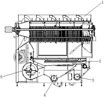 Grain Cleaning System for Axial Flow Harvesters