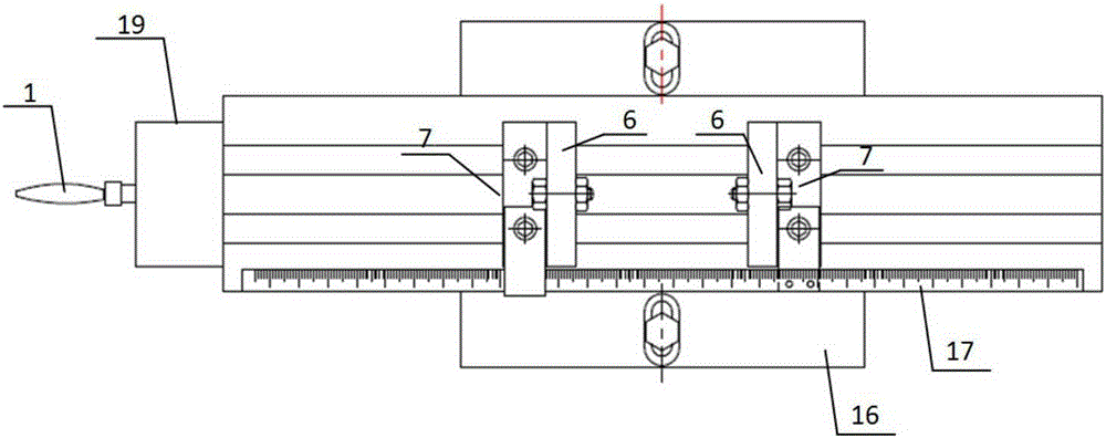 Universal fixture for three- and four-point bending performance testing of a material