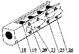 One-way impacter based on turbine and spring